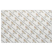 Genalogisch onderzoeker in DNA-replicatie Stof (Fat Quarter)