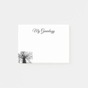 Genalogische familieboom post-it® notes