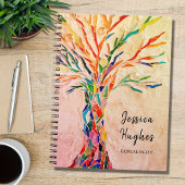 Genalogist Family Tree beige Coral Notitieboek