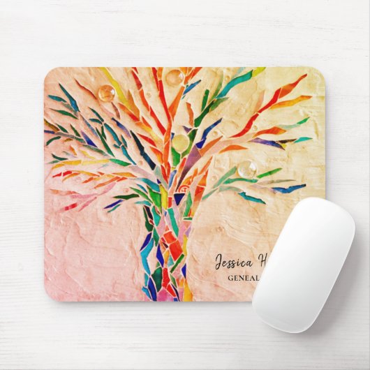 Genalogist Family Tree gepersonaliseerd Muismat (Met muis)