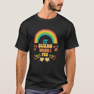 Gênante Grappige Ongeschikte Burns Bij Plassen Adv T-shirt