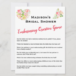 Gênante vragen Vrijgezellenfeest Spring Flowers Kaart