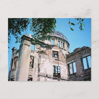 Genbaku Dome voor vrede in Hiroshima Briefkaart