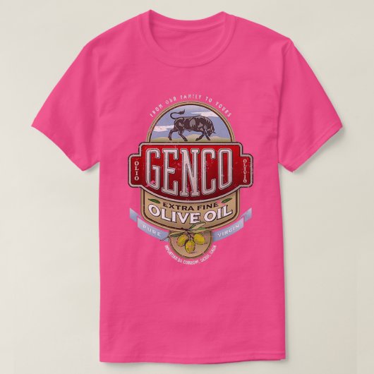 Genco Olive Oil  T-shirt (Design voorkant)