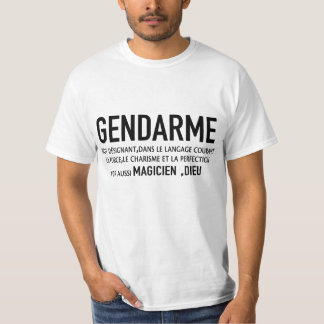 GENDARME DEFINITION - BEPERKTE UITSLUITING gendarm T-shirt