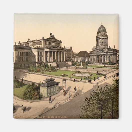 Gendarmenmarkt, Berlijn, Duitsland Magneet (Voorkant)