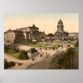 Gendarmenmarkt, Berlijn, Duitsland Poster (Voorkant)