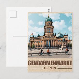Gendarmenmarkt Berlijn plein - de Konzerthaus Briefkaart