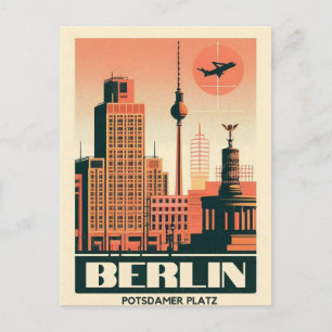 Gendarmenmarkt Berlijn plein - potsdamer platz Briefkaart