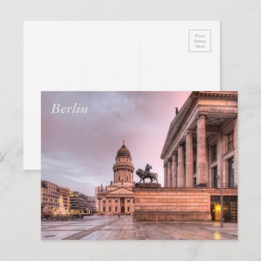 Gendarmenmarkt Berlin Briefkaart (Voorkant / Achterkant)