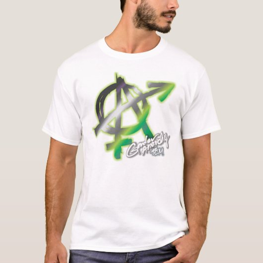 Gender Anarchy (voordruk) - ARO Colors T-shirt (Voorkant)