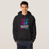 Gender Announcement  Either Way it Goes Daddy Love Hoodie (Voorkant volledig)