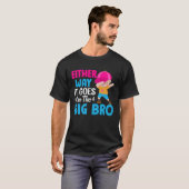 Gender Announcement Either Way it goes I'm The Bi T-shirt (Voorkant volledig)
