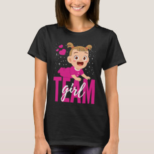 Gender Annountion Team Girl Baby Party onthult P T-shirt