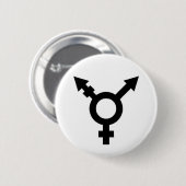 Gender Bender Ronde Button 5,7 Cm (Voorkant /achterkant)