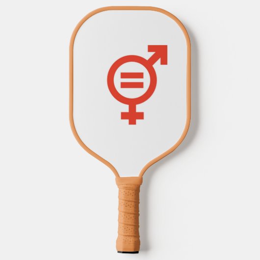 Gender Equality Pickleball Paddle (Achterkant)