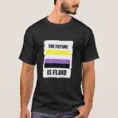 Gender Fluid Enby Genderqueer Non Binary T-shirt (Voorkant)