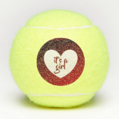 gender laat tennisbal zien door dalDesignNZ Tennisballen (Voorkant)