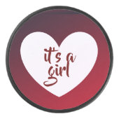 gender laat zien dat dalDesignNZ Hockey Puck (Voorkant)