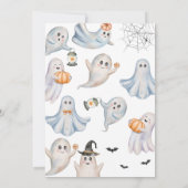 Gender Neutral A Little Boo Baby Shower Kaart (Achterkant)