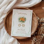 Gender Neutral Fall Little Pumpkin Baby Shower Kaart