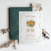 Gender Neutral Fall Little Pumpkin Baby Shower Kaart