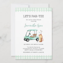 Gender Neutral Golf Baby shower