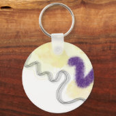 Gender Neutral Hebrew Pronoun, Nonbinary Colors Sleutelhanger (Achterkant)