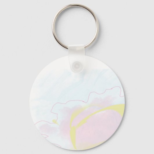 Gender Neutral Hebrew Pronoun Sleutelhanger (Achterkant)