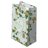 Gender Neutral Irish Clovers Baby shower Klein Cadeauzakje (Achterkant Gekanteld)