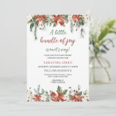 Gender Neutral Little Bundle of Joy Baby shower Kaart (Staand voorkant)