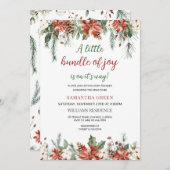 Gender Neutral Little Bundle of Joy Baby shower Kaart (Voorkant / Achterkant)