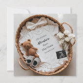  Gender Neutral Pregnancy Announcement card Aankondiging (Voorkant)