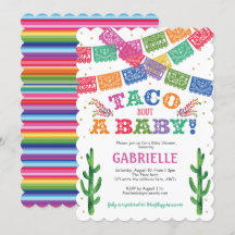 Gender Neutral, Taco over een Baby, Shower Fiesta