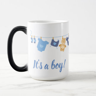 Gender Onthul dat het een jongen is Magische Mok