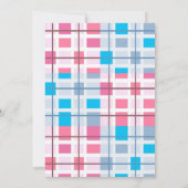 Gender onthullen Baby-Q BBQ Picnic Uitnodiging (Achterkant)