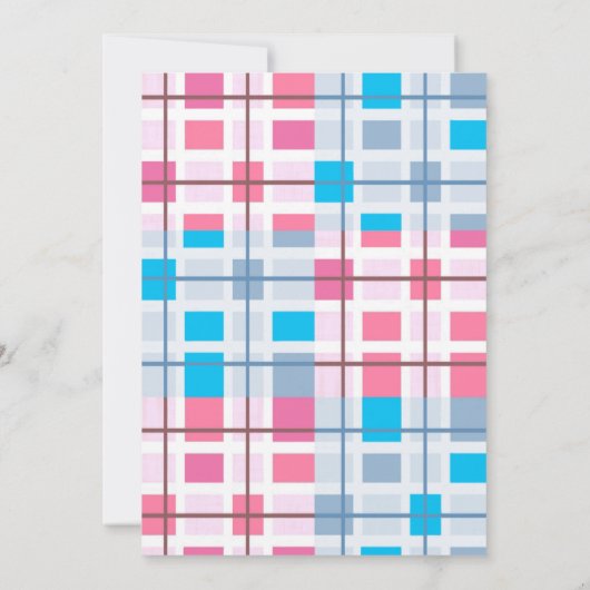 Gender onthullen Baby-Q BBQ Picnic Uitnodiging (Achterkant)