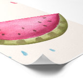 Gender onthullen Baby-Q (BBQ) Welkom Poster teken (Hoek)