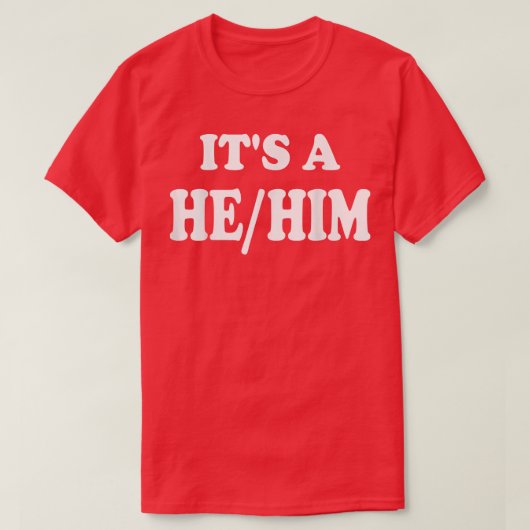 Gender onthullen dat hij een jongen is. t-shirt (Design voorkant)