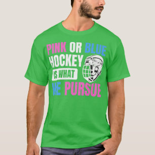 Gender onthullen partijontwerp voor een Ice Hockey T-shirt