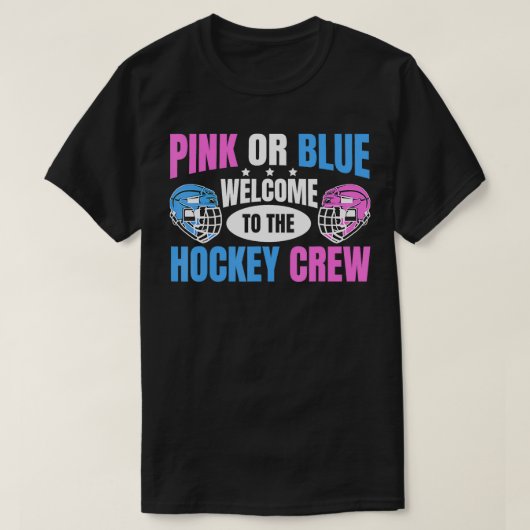 Gender onthullen partijontwerp voor een Ice Hockey T-shirt (Design voorkant)
