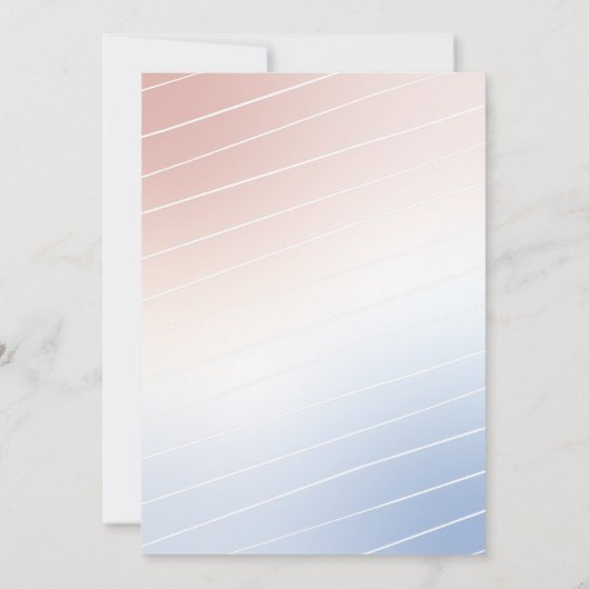 Gender onthullen partijuitnodiging. Jongen of meis Kaart (Achterkant)