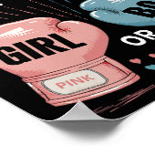 Gender Onthullen Party Keeper of Gender Boxing Poster (Hoek)