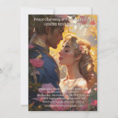 Gender Onthullen Party Prins of Prinses Uitnodigin Kaart (Voorkant)