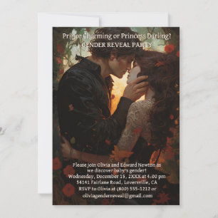 Gender Onthullen Party Prins of Prinses Uitnodigin Kaart