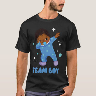 Gender onthullen Party Team Boy Baby Aankondiging T-shirt