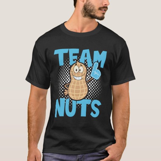 Gender onthullen Py Team Nuts T-shirt (Voorkant)