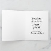 gender onthullen uitnodiging voor wenskaart (Binnen)