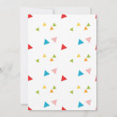 Gender onthulling Cactus Niña Niño Fiesta Uitnodig Kaart (Achterkant)