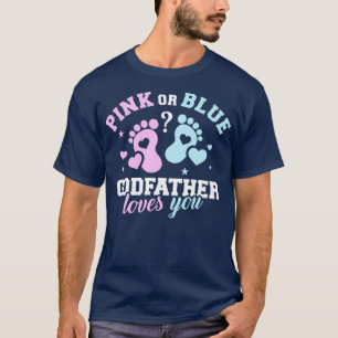 Gender onthulling godfather t-shirt
